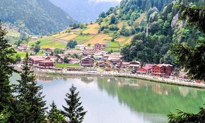 A City on Coast of the Black Sea in Northeastern Turkey: Trabzon