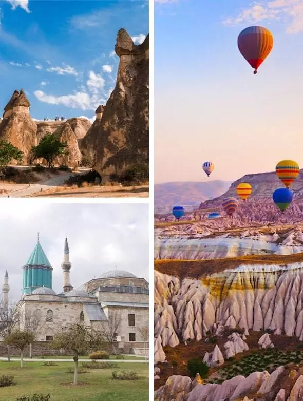 3 days Cappadocia konya tour