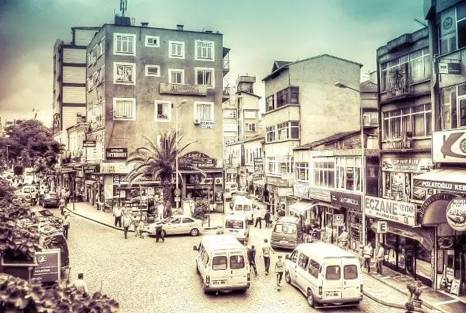 A City on Coast of the Black Sea in Northeastern Turkey: Trabzon