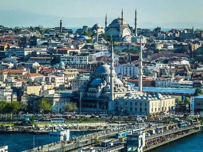 Neighbourhoods of Istanbul Including Taksim square and Princess Islands