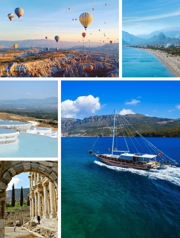 9 Days Turkey Tour with Blue Cruise Tour