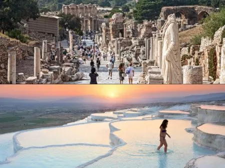 2 days ephesus pamukkale tour