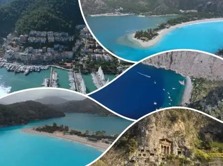 4 Days Blue Cruise Olympos to Fethiye