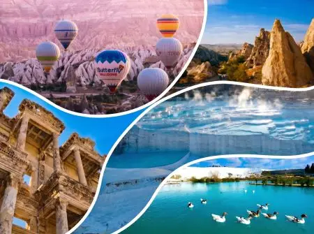 4 Days Private Cappadocia Ephesus Pamukkale Tour