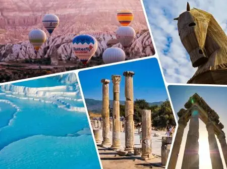 6-Day Turkey Tour Gallipoli, Troy, Pergamon, Ephesus, Pamukkale & Cappadocia